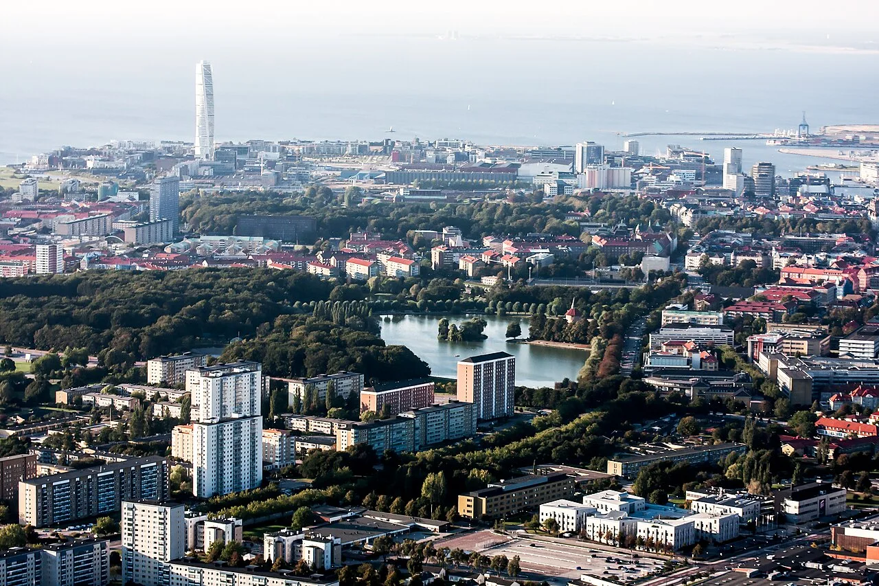 Malmö – Malmö–flygbild 06 september 2014